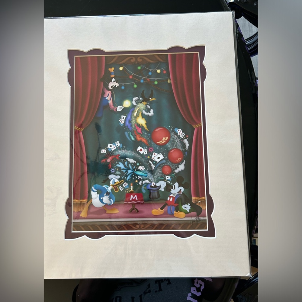 Disney Art Print Magician Mickey